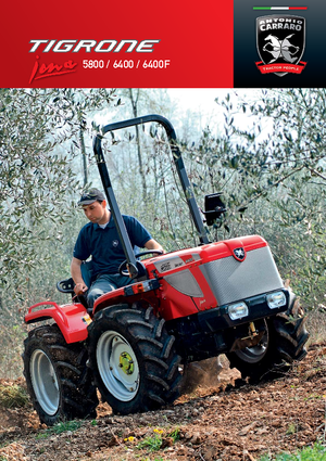 4WD traktori Carraro Tigrone 5800 Jona
