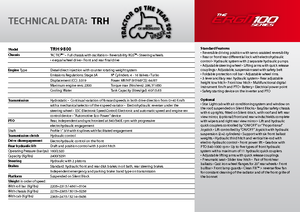 4WD traktori Carraro TRH 9800