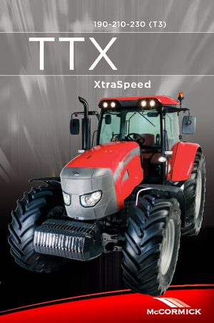 4WD traktori McCormick TTX 230 E