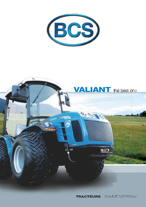 4WD traktori BCS Valiant 550 RS