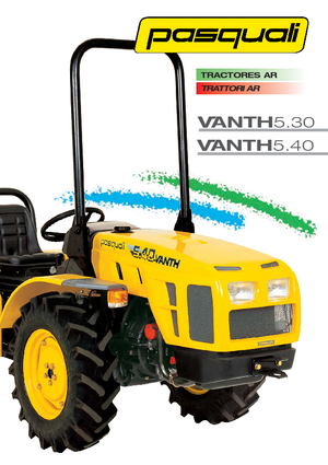4WD traktori Pasquali Vanth 5.30