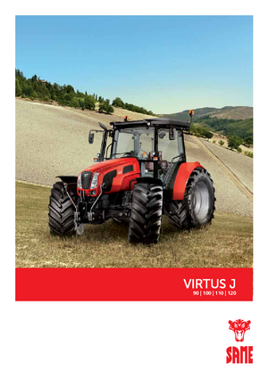 4WD traktori SAME Virtus J 100 DT LS