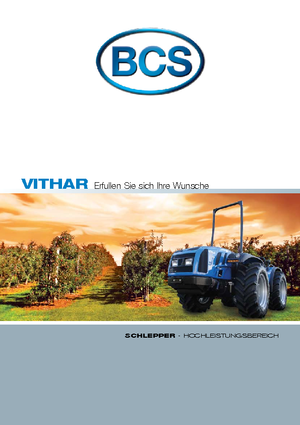 4WD traktori BCS Vithar 850 RS