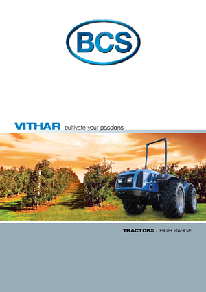 4WD traktori BCS Vithar 850 RS