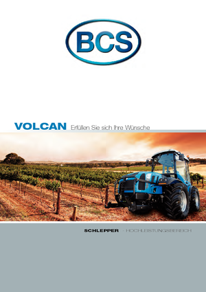 4WD traktori BCS Volcan 750 Ds