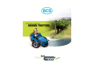 4WD traktori BCS Volcan 850 RS
