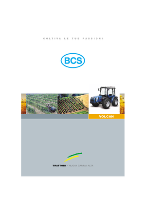 4WD traktori BCS Volcan 950 AR