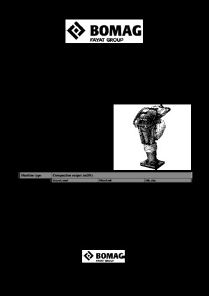 Nabijači na benzin i dizel Bomag BVT 65