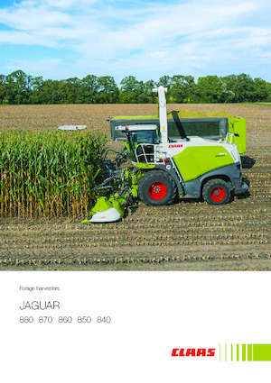 4WD krmni kombajni Claas Jaguar 860