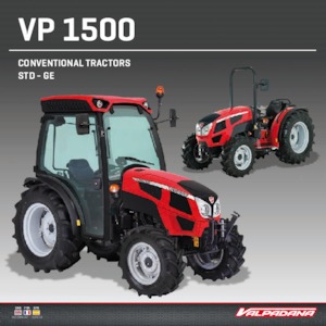 4WD traktori Valpadana 1555 GE