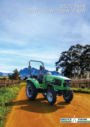 4WD traktori DEUTZ-FAHR 2040W