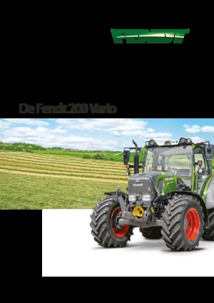 4WD traktori Fendt 211 S Vario