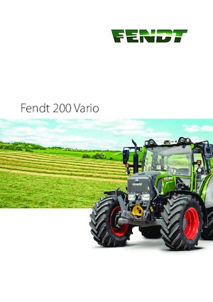 4WD traktori Fendt 211 S Vario