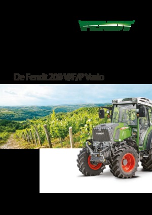 4WD traktori Fendt 210 V Vario