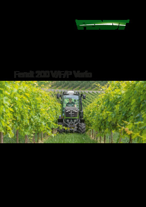 4WD traktori Fendt 210 V Vario Power