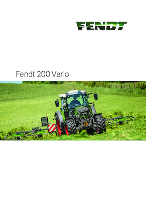 4WD traktori Fendt 211 S Vario Power