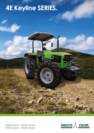 4WD traktori DEUTZ-FAHR 4055E Keyline
