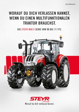 4WD traktori Steyr 4110 Multi Basis