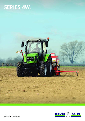 4WD traktori DEUTZ-FAHR 4090W