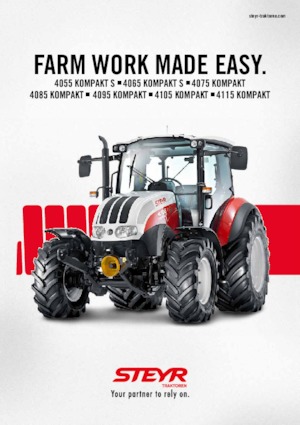 4WD traktori Steyr 4075 Kompakt HILO