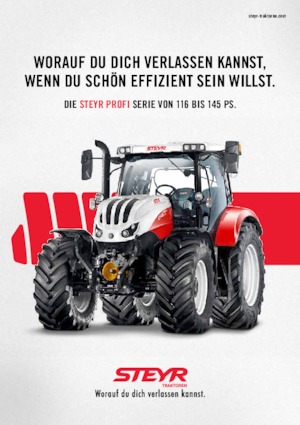 4WD traktori Steyr 4125 Profi 