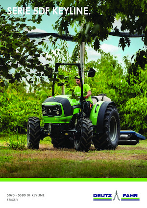 4WD traktori DEUTZ-FAHR 5070 DF Keyline