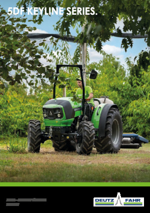 4WD traktori DEUTZ-FAHR 5070 DF Keyline