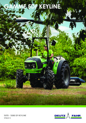 4WD traktori DEUTZ-FAHR 5070 DF Keyline