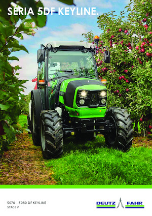 4WD traktori DEUTZ-FAHR 5070 DF Keyline
