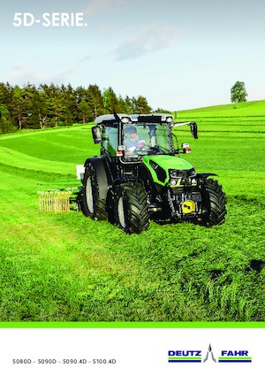 4WD traktori DEUTZ-FAHR 5080 D GS 