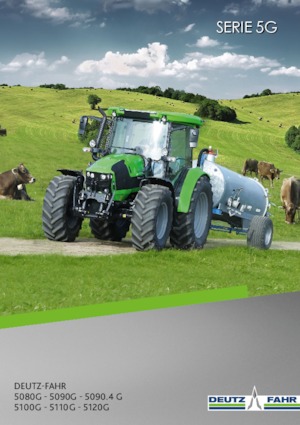 4WD traktori DEUTZ-FAHR 5080 G GS