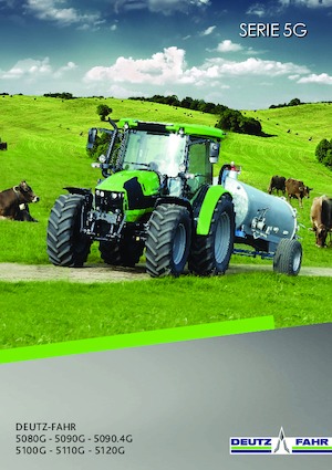 4WD traktori DEUTZ-FAHR 5080 G GS