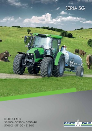 4WD traktori DEUTZ-FAHR 5080 G GS