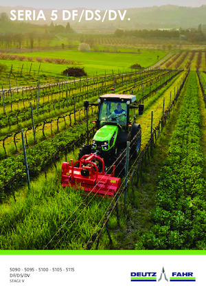 4WD traktori DEUTZ-FAHR 5095 DF GS 