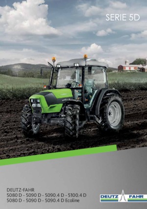 4WD traktori DEUTZ-FAHR 5080 D Ecoline