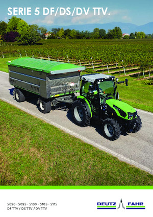 4WD traktori DEUTZ-FAHR 5095 DS TTV