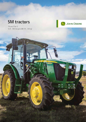 4WD traktori John Deere 5105M