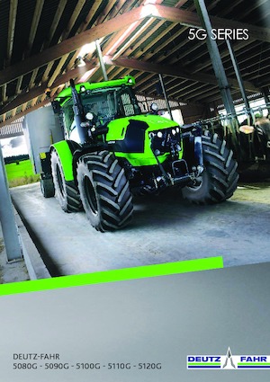 4WD traktori DEUTZ-FAHR 5120 G GS