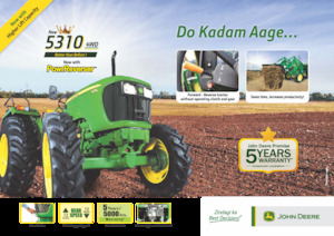 4WD traktori John Deere 5310 TREM-III