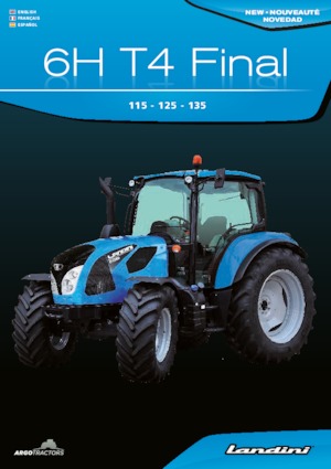 4WD traktori Landini 6-135 H