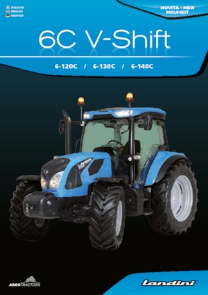 4WD traktori Landini 6-130C