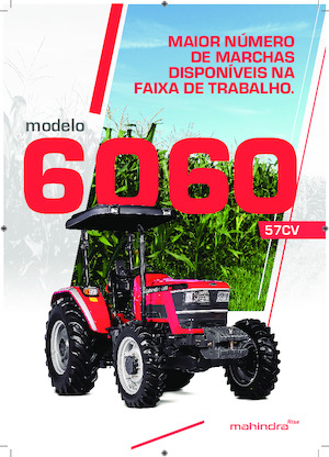 4WD traktori Mahindra 6060