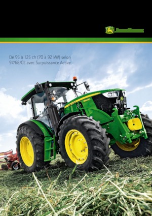 4WD traktori John Deere 6105MC