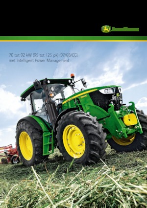 4WD traktori John Deere 6105MC