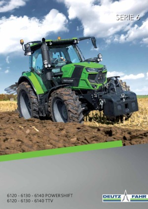 4WD traktori DEUTZ-FAHR 6140 TTV 