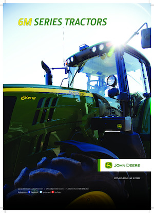 4WD traktori John Deere 6155M