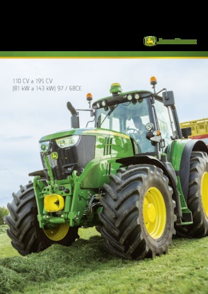 4WD traktori John Deere 6155M