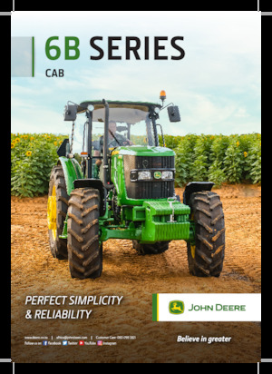 4WD traktori John Deere 6095B