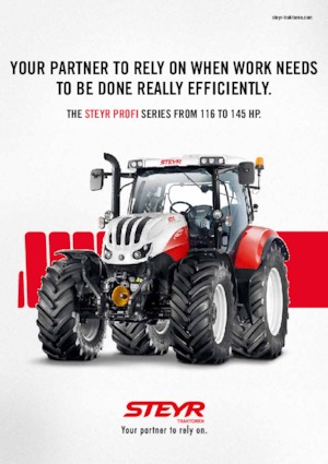 Kompaktni pomoćni traktori Steyr 4145 Profi Classic Basis