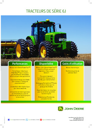 4WD traktori John Deere 6150J